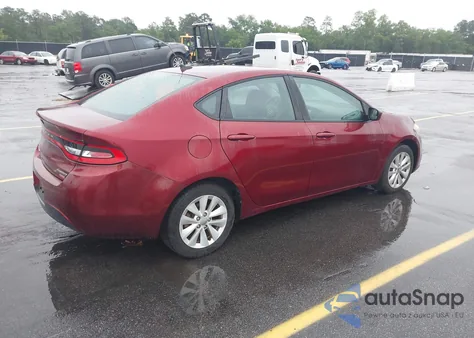 2015 Dodge Dart Aero from USA, damaged, VIN 1C3CDFDHXFD345384